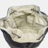 Bandolera mujer piel serraje - bolso saco Giulia (gris)