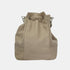 Bandolera mujer piel serraje - bolso saco Giulia (caqui)