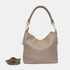 Bolso Hobo de Piel Mediano para Mujer – Carissa (Nude)