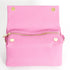 Bolso bandolera de piel con solapa Rosa Laia