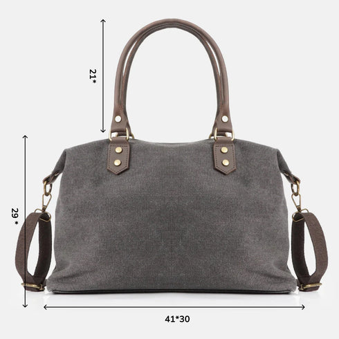 Bolso loneta para mujer | personalizable | Negro | Irene