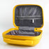 Neceser de viaje 25cm de polipropileno amarillo Steven