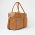 Bolso de viaje de piel con bandolera ajustable para hombre camel Rayan