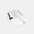 Zapatillas deportivas de piel mujer khaki Madrid Victoria