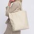 Bolso shopper para mujer de piel para personalizar beige Amy