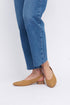 Zapatos planos de piel para mujer marrón Beatriz