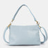 Bolso de mano y bandolera de piel para mujer azul celeste Ariadna