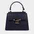 Bolso de con cadena para mujer con asa de mano con solapa negro Claudia