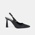 Zapatos de tacón de fiesta de mujer negro Sabrina