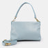 Bolso de mano y bandolera de piel para mujer azul celeste Ariadna
