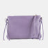 Bolso bandolera de piel lila Tamara
