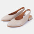 Zapatos planos de piel para mujer beige Beatriz