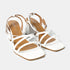 Sandalias con tacón con tiras Belén