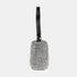 Bolso de mano de fiesta con piedras glamurosas plata Kelly