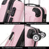 Maleta Cabina ABS 55x40x20cm 44L - 20 Pulgadas RosaClaro - Marina