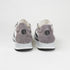 Zapatilla deportiva de hombre piel con cordones blanco Ezra