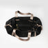 Bolso de piel de serraje para mujer estilo shopper negro Agatha