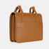 Bolso bandolera de piel para mujer marrón Ainara