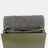 Bolso bandolera de piel para mujer verde Ainara