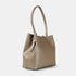 Bolso Hobo de Piel Khaki para Mujer - Leticia