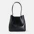 Bolso Hobo de Piel Negro para Mujer - Leticia