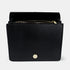 Bolso bandolera de piel para mujer negro Ainara