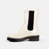 Botines chelsea para mujer beige Bianca