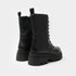 Botas estilo militar para mujer negro O'Neil