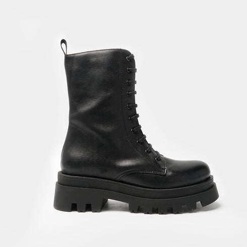 Botas estilo militar para mujer negro O'Neil