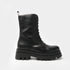 Botas estilo militar para mujer negro O'Neil