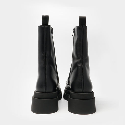 Botas estilo militar para mujer negro O'Neil