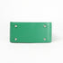 Bolso de mano de piel y rafia para mujer Pandorina Verde