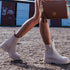 Botines Chelsea para mujer beige Debbie