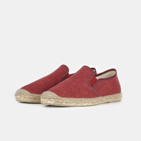 Alpargata de hombre Yaco Rojo