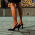 Zapatos de tacón de fiesta de mujer negro Sabrina