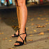 Zapato de fiesta con tacón para mujer negro Marta