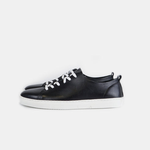 Zapatilla Deportiva Casual de Hombre con Cordones Liam Negro
