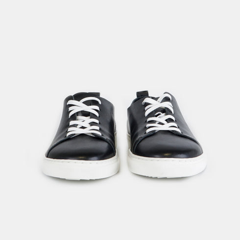 Zapatilla Deportiva Casual de Hombre con Cordones Liam Negro