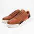 Zapatilla deportiva de hombre con cordones marrón Zaid