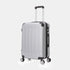 RAYKONG Mala Média ABS 66x43x25cm | 71L | 24 polegadas | até 23kg semirrígida - Prata