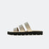 Sandalia plana con piso grueso Mila Beige