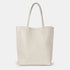 Bolso shopper para mujer de piel para personalizar beige Amy