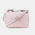 Bolso de bandolera de piel rosa Loli
