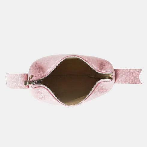 Bolso de bandolera de piel rosa Loli