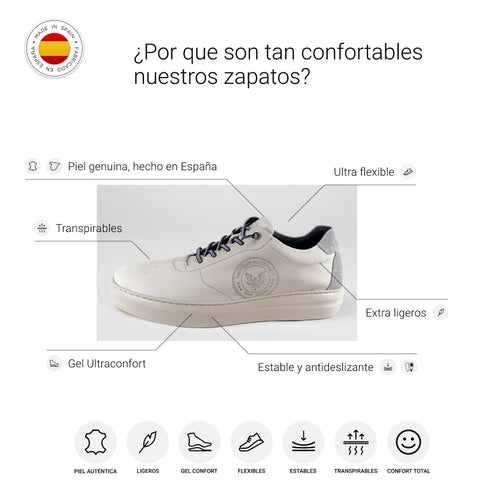 Zapatilla deportiva de hombre con cordones Atticus