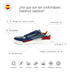 Zapatilla deportiva de hombre con cordones azul Zaid