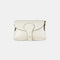 Bolso de bandolera porta móvil de piel Pili beige