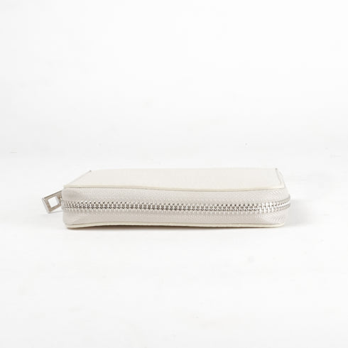 Monedero de piel Cercy Beige