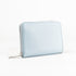 Monedero de piel Cercy celeste