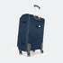 Maleta de viaje blanda extensible 56cm/66cm/76cm/86cm, 10kg/15kg/20kg/23kg, de tela poliéster Pissa Azul